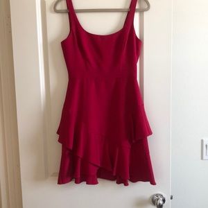 Hot pink BCBG Maxazria dress